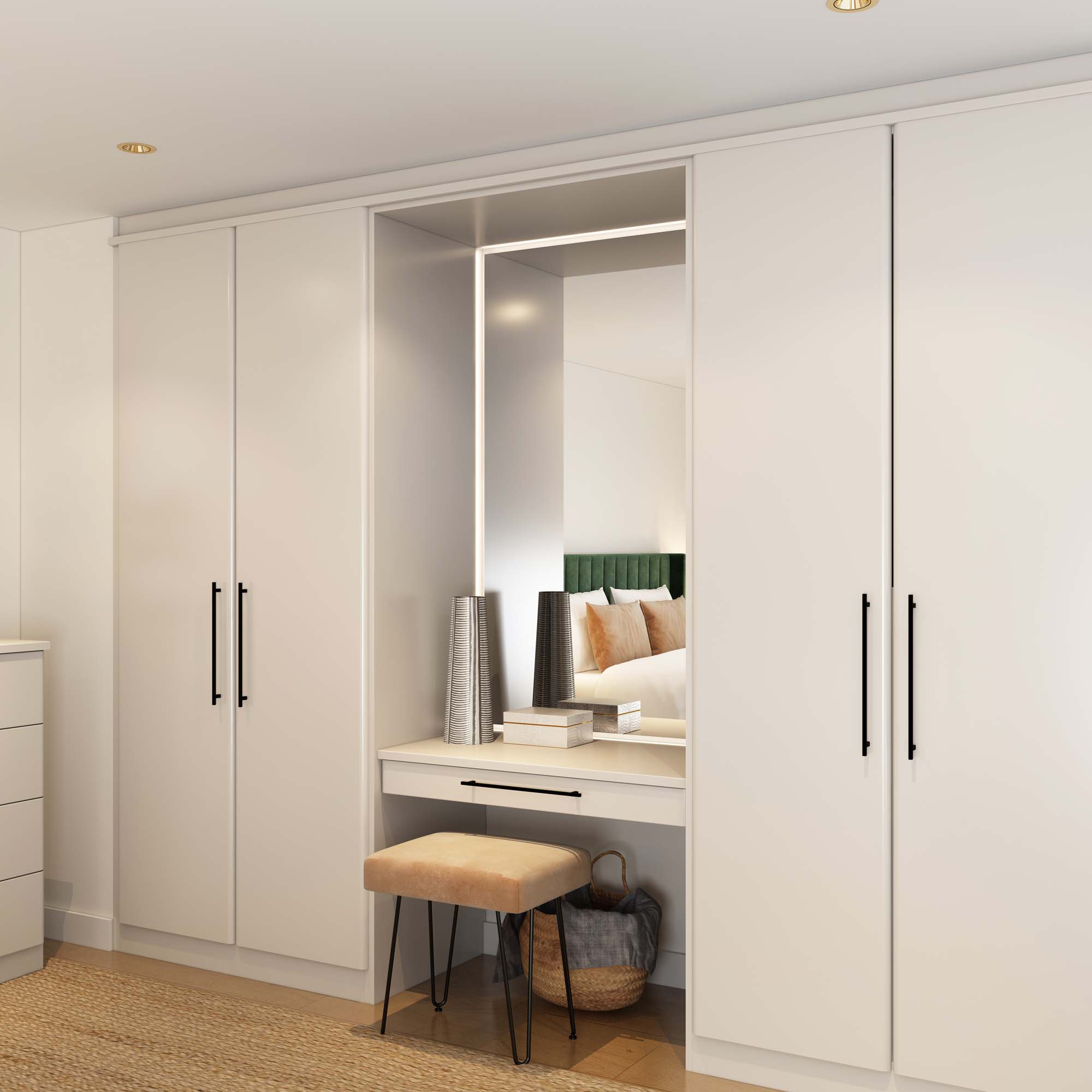 bermondsey fully fitted bedroom furniture from spacemaker